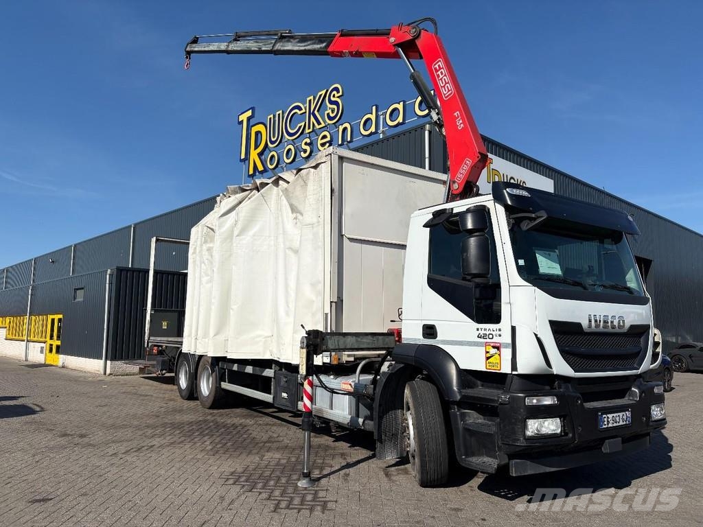 Iveco Stralis 420 + 6X2 + FASSI F 135 - 3X EXT. + REMOTE All terrain cranes