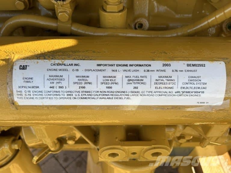 CAT C15 Industrial محركات