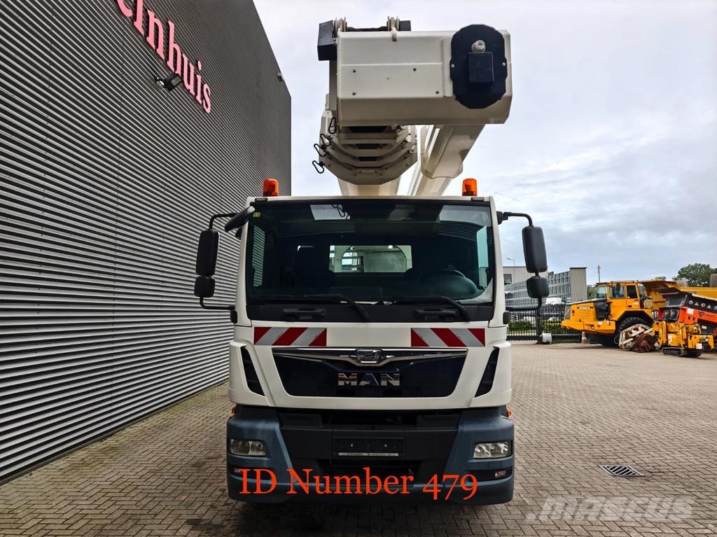MAN TGM 18.290 4x2 Ruthmann T460 트럭 탑재 고소작업대