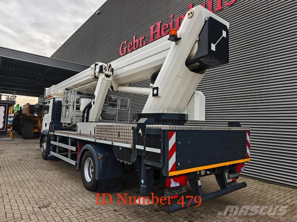 MAN TGM 18.290 4x2 Ruthmann T460 트럭 탑재 고소작업대