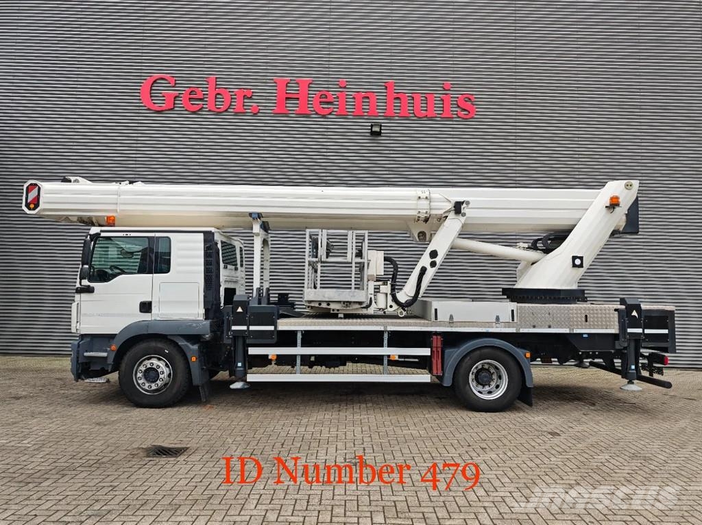 MAN TGM 18.290 4x2 Ruthmann T460 트럭 탑재 고소작업대