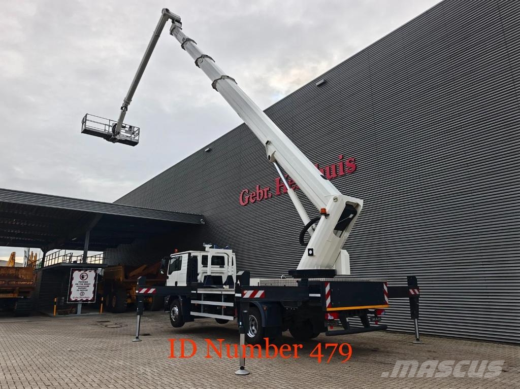 MAN TGM 18.290 4x2 Ruthmann T460 트럭 탑재 고소작업대