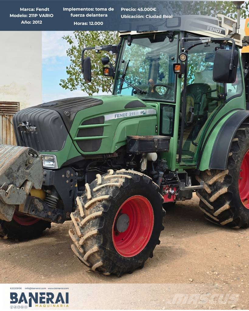 Fendt 211 P Vario Tractores