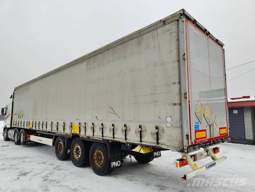 Krone 1427XBN0 Perdeli yari çekiciler