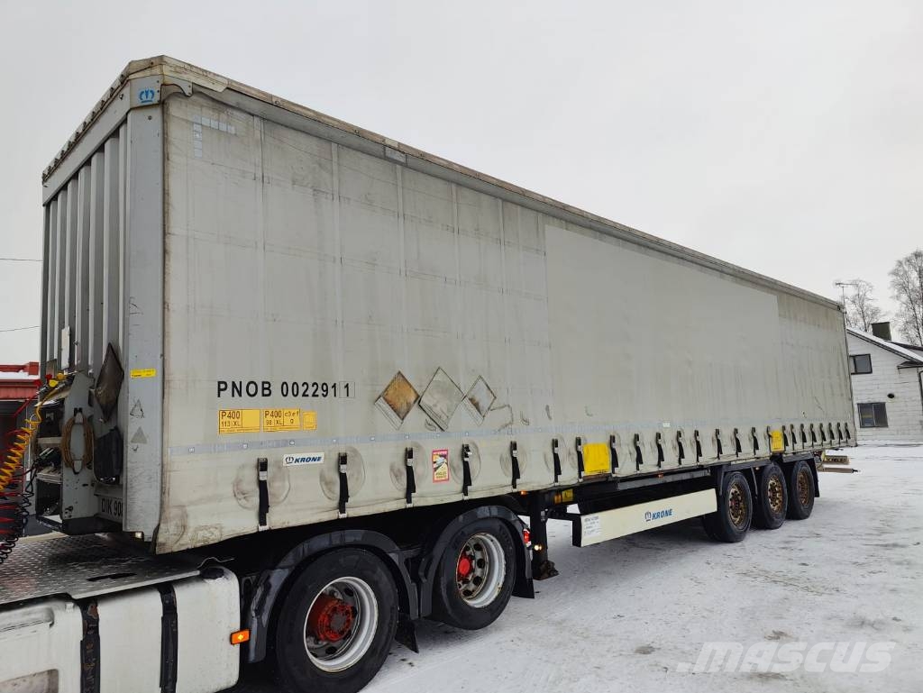 Krone 1427XBN0 Perdeli yari çekiciler