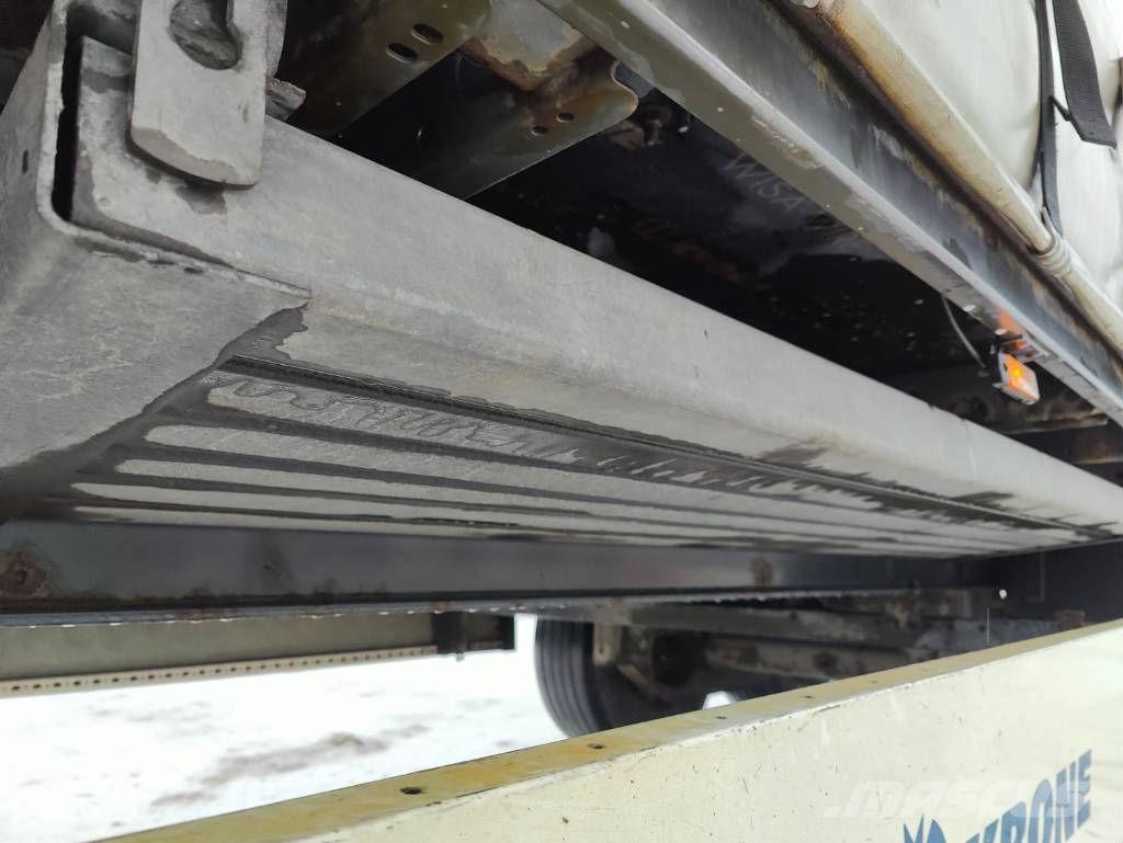Krone 1427XBN0 Perdeli yari çekiciler