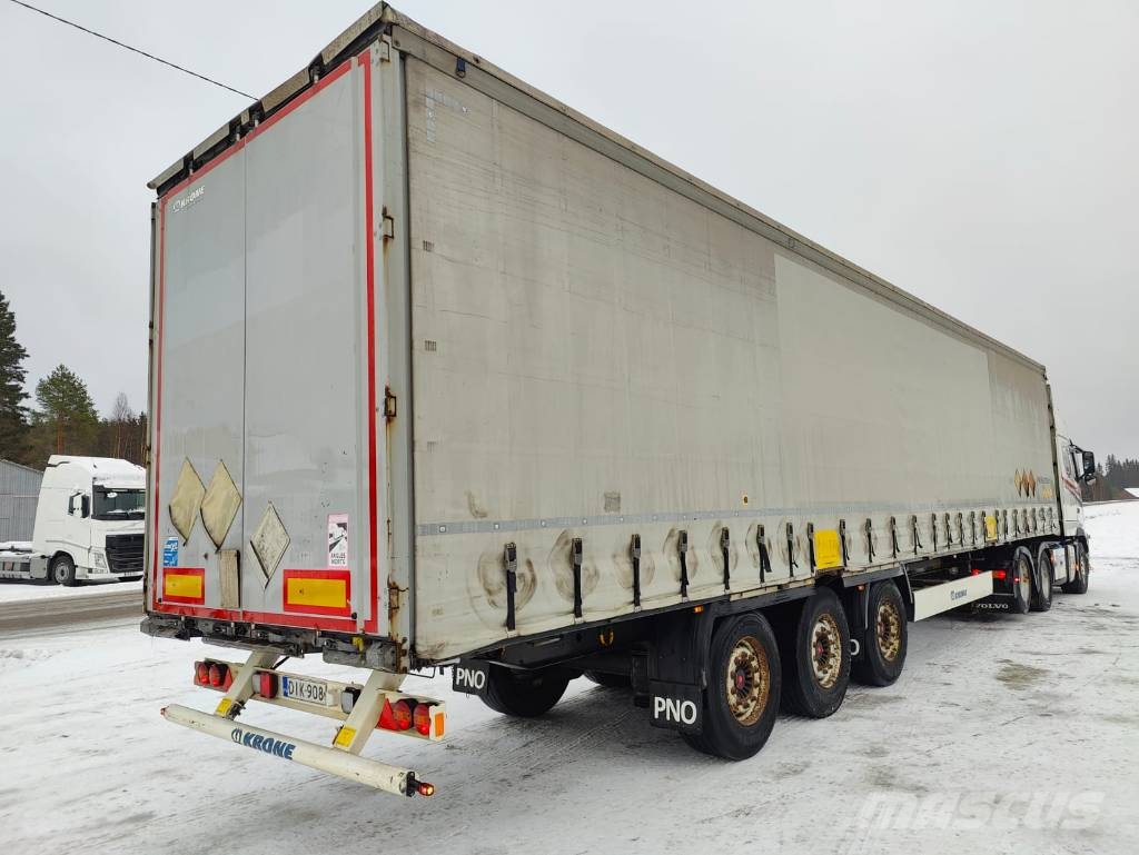 Krone 1427XBN0 Perdeli yari çekiciler