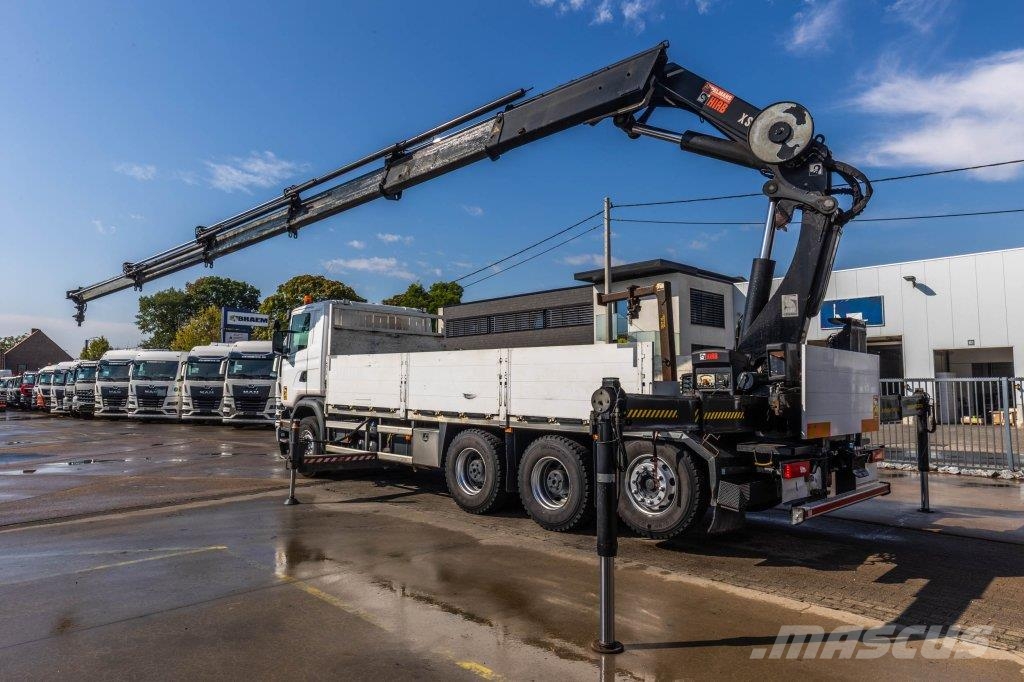 Scania G450+HIAB 377 EP-5 Camiones plataforma