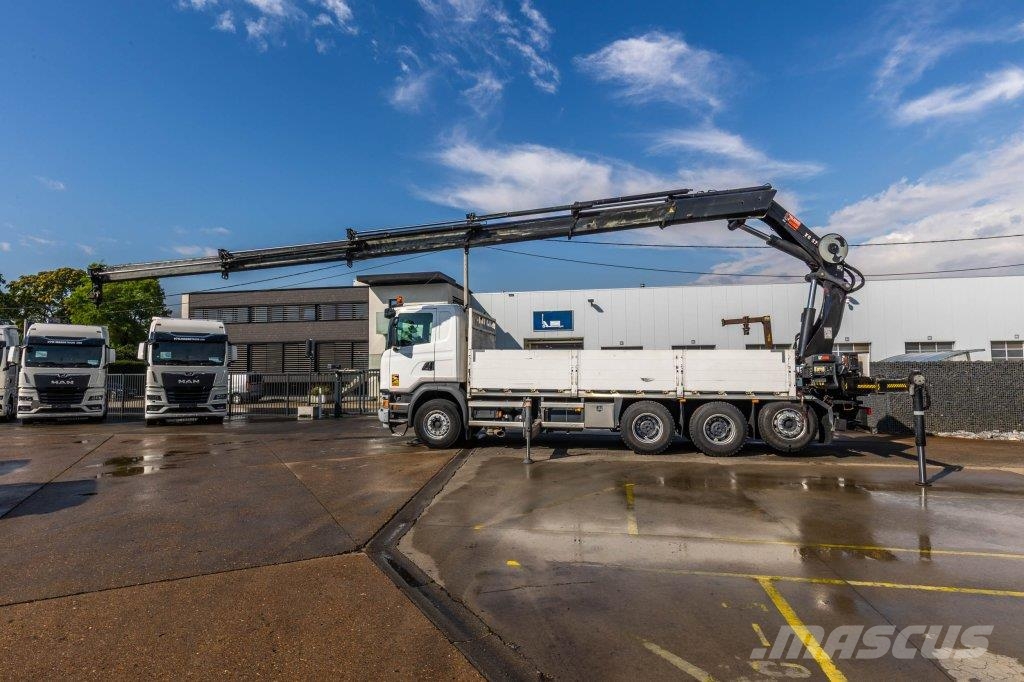 Scania G450+HIAB 377 EP-5 Camiones plataforma