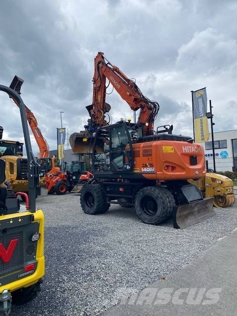 Hitachi ZX 140 W-6 حفارات بعجل