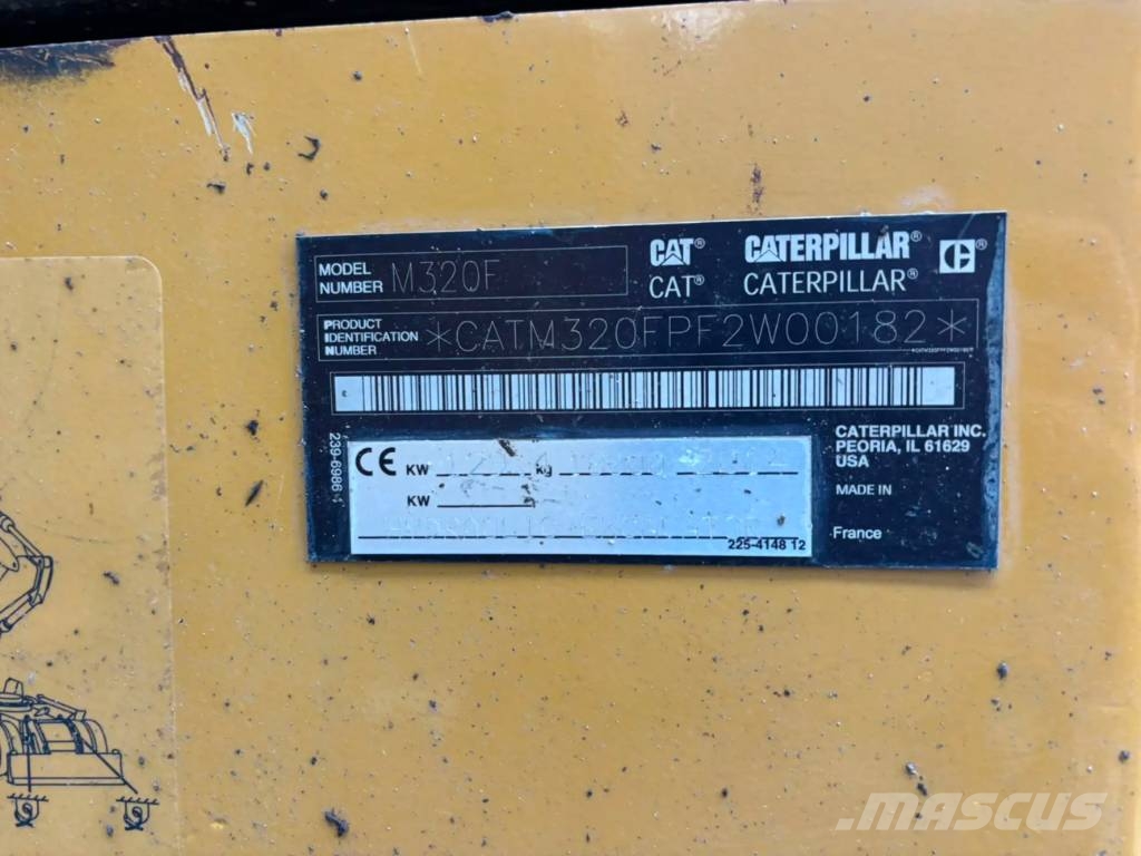 CAT M320F Pyöräkaivukoneet