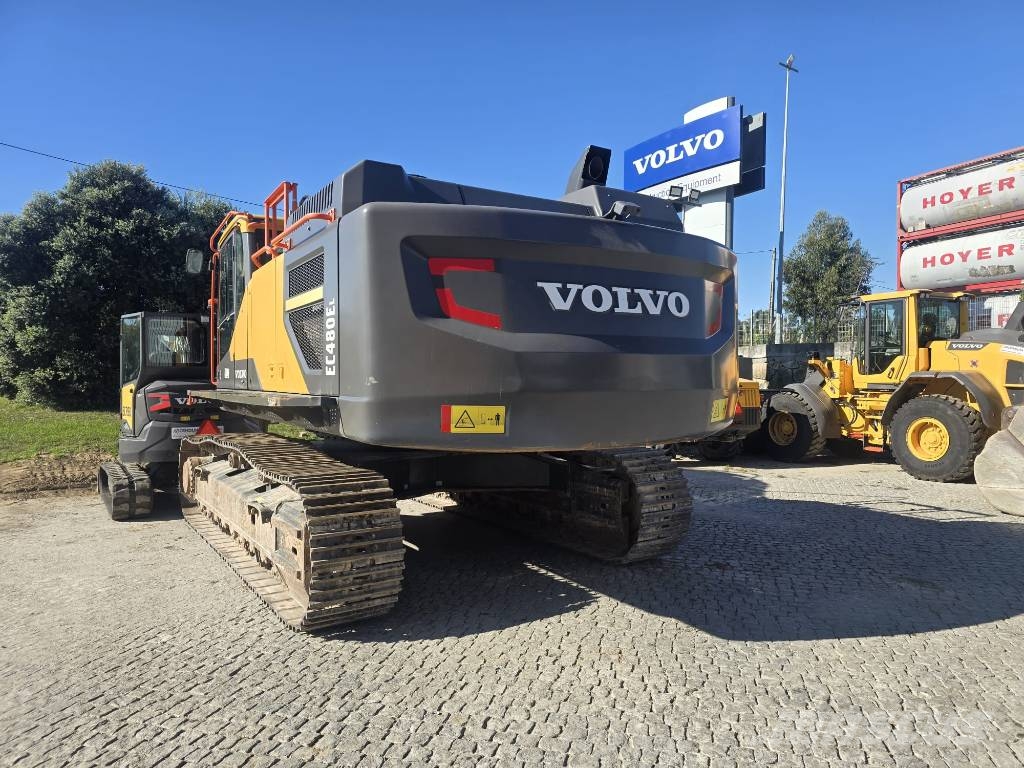 Volvo EC 480 E L حفارات زحافة