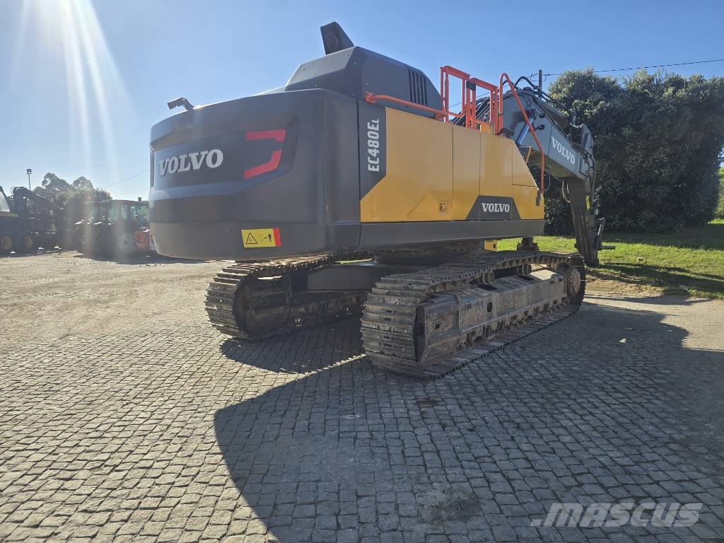 Volvo EC 480 E L حفارات زحافة