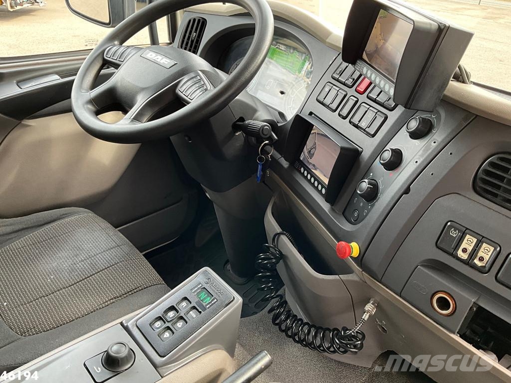 DAF FAG LF 220 Euro 6 Haller Just 119.291 km! شاحنات المخلفات
