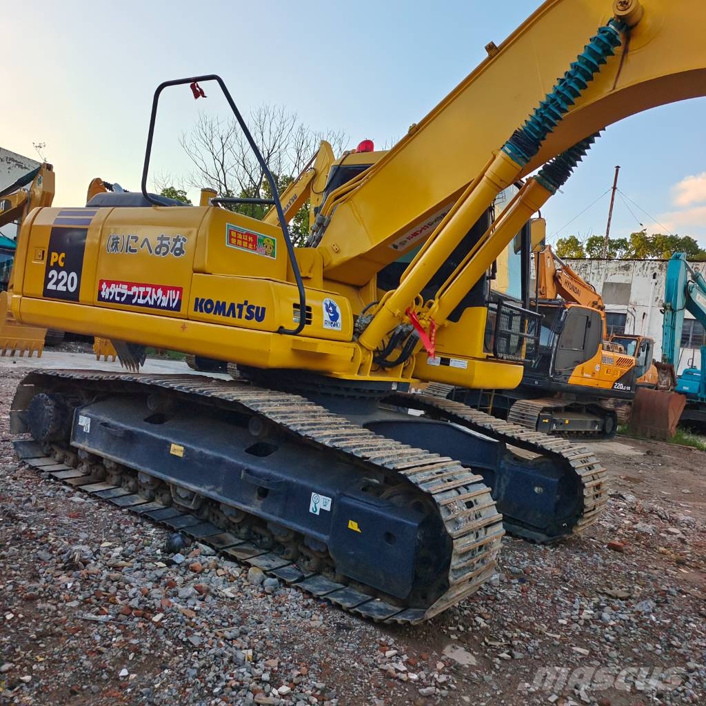Komatsu PC 220-7 - China Largest Supplier Гусеничные экскаваторы