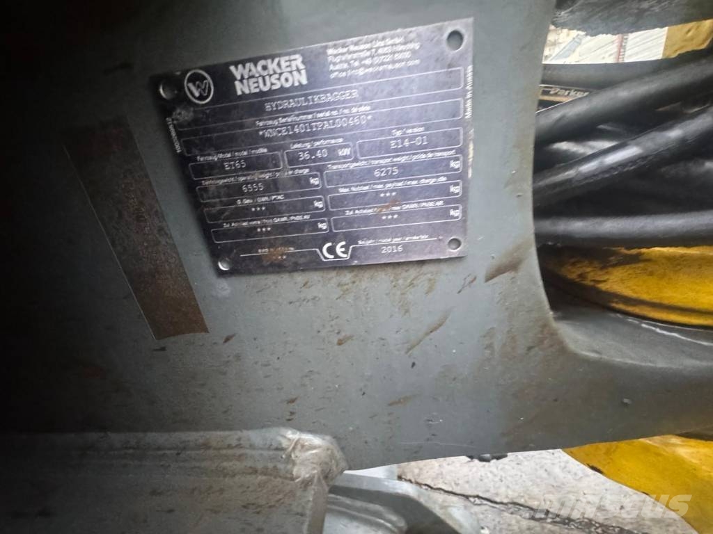 Wacker Neuson ET 65 Mini ekskavatörler, 7 tona dek