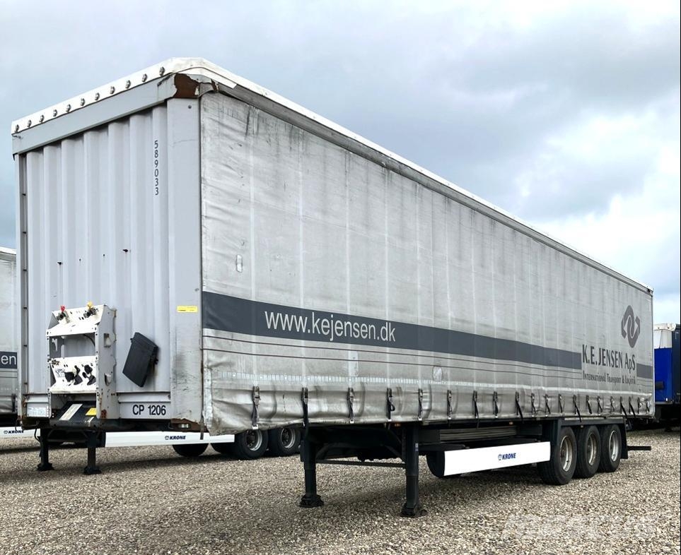 Krone Trailer Curtainsider Sliding Roof Straight Curtainsiderauflieger