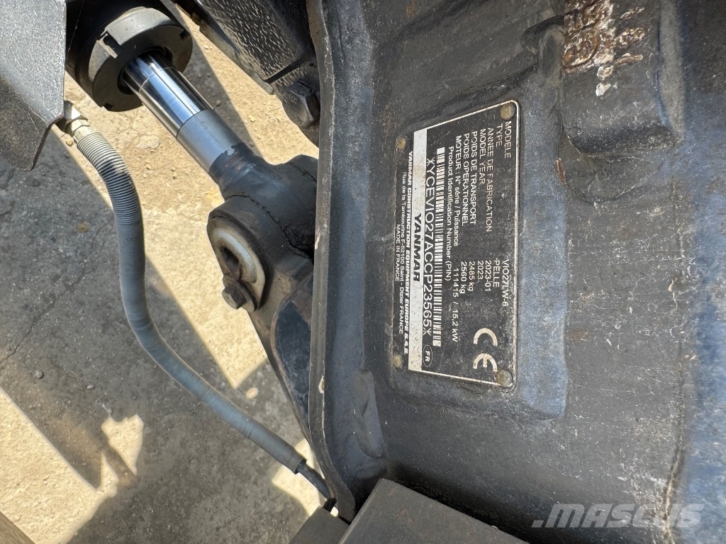 Yanmar VIO27LW (23565) حفارات صغيرة أقل من 7 طن (حفارات صغيرة)