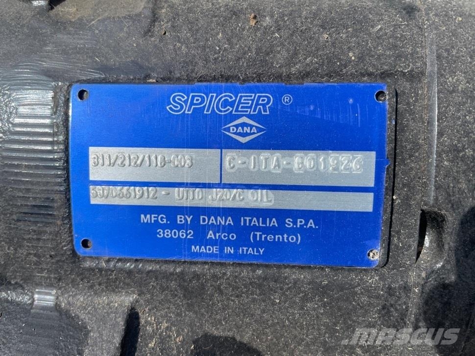 Terex TW110-5370661912 / 5370662268-PGN-Axle/Achse/As Asis