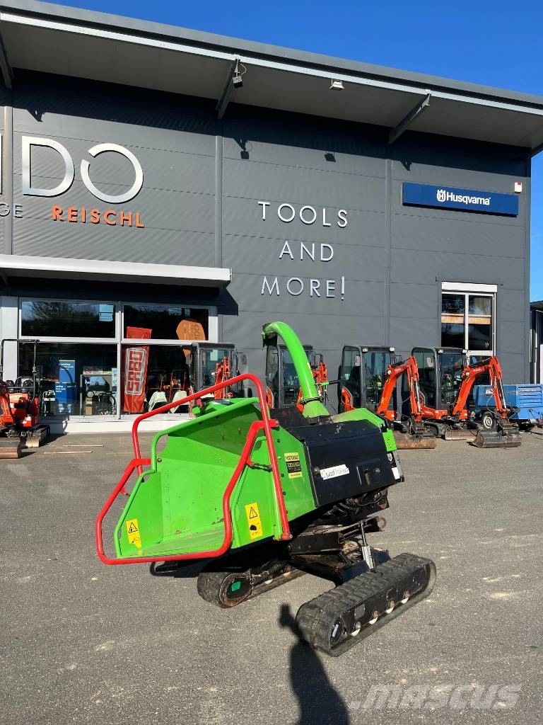 Greenmech QuadTrak 160 - Raupenhäcksler - Dreh- und Neigbar Wood chippers