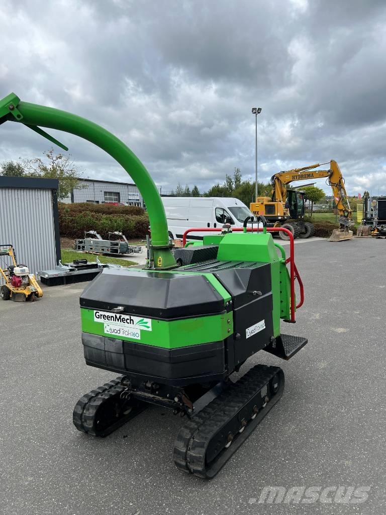 Greenmech QuadTrak 160 - Raupenhäcksler - Dreh- und Neigbar Wood chippers