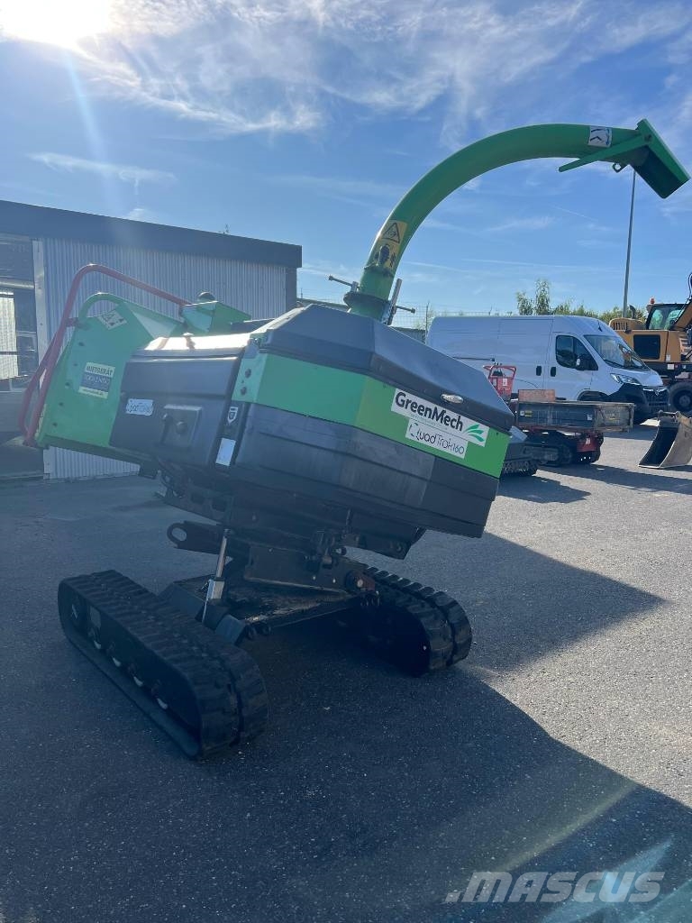 Greenmech QuadTrak 160 - Raupenhäcksler - Dreh- und Neigbar Wood chippers