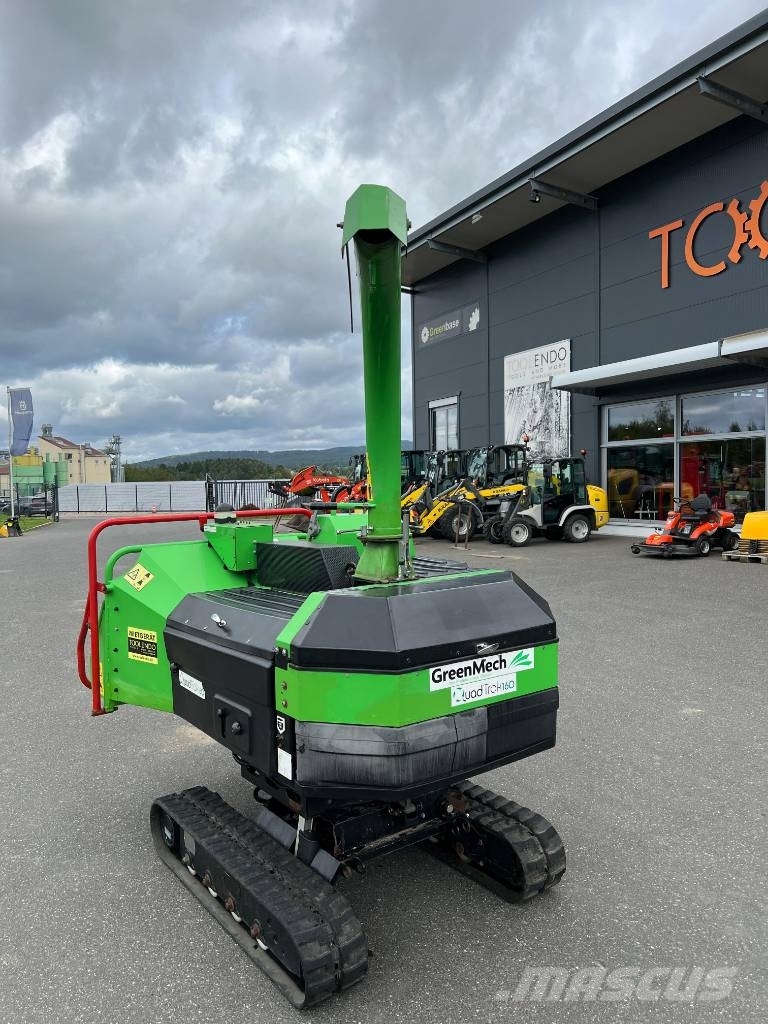 Greenmech QuadTrak 160 - Raupenhäcksler - Dreh- und Neigbar Wood chippers