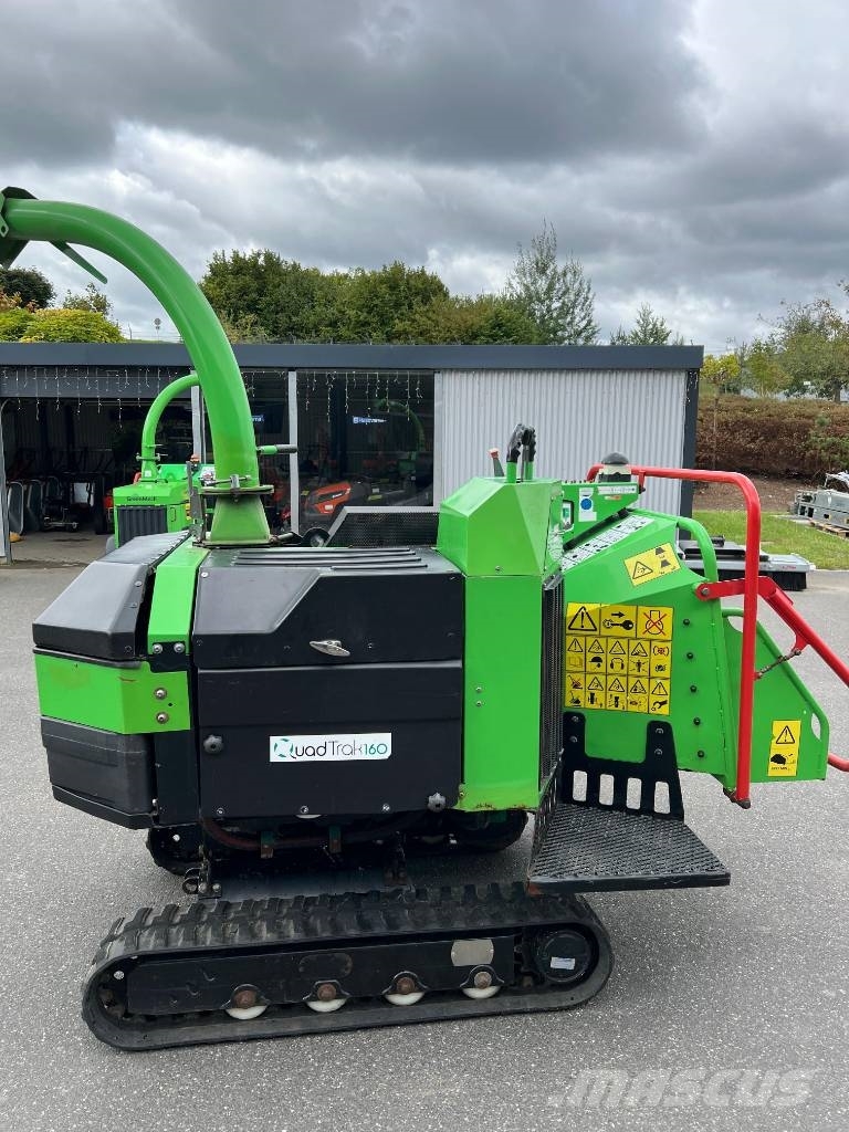 Greenmech QuadTrak 160 - Raupenhäcksler - Dreh- und Neigbar Wood chippers