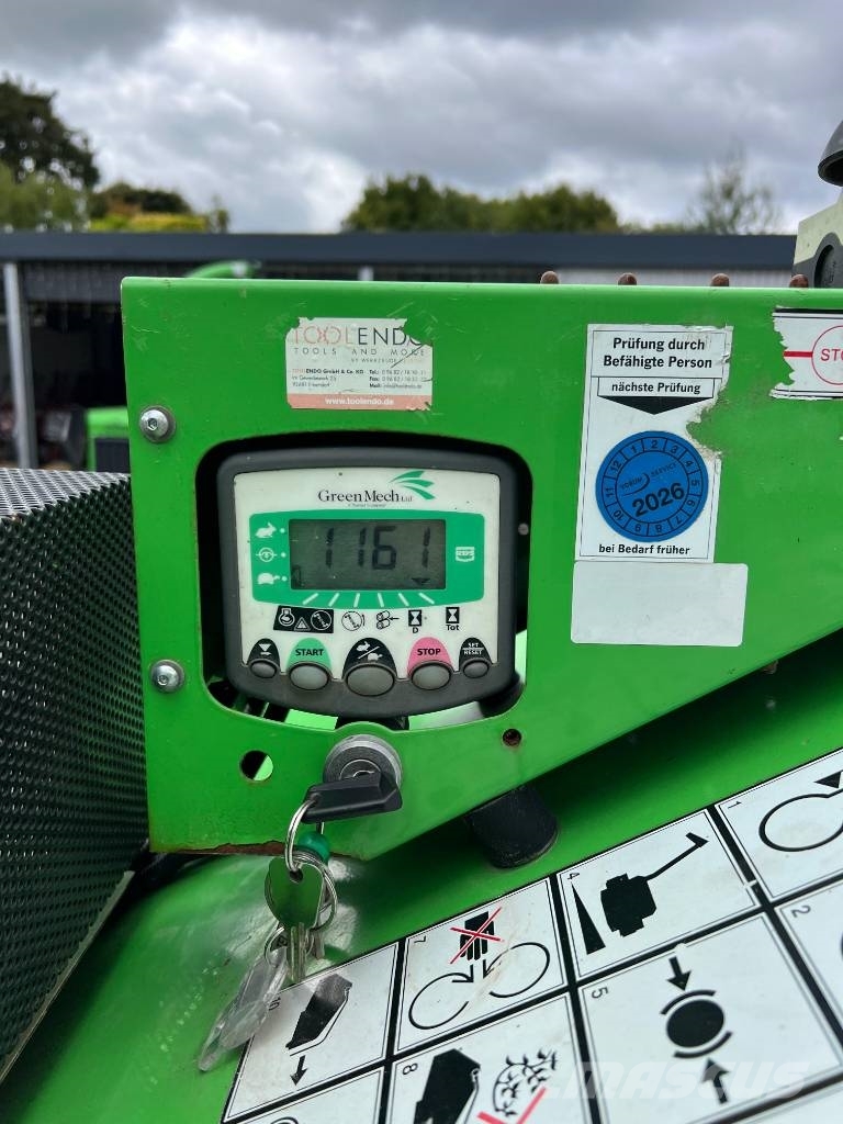 Greenmech QuadTrak 160 - Raupenhäcksler - Dreh- und Neigbar Wood chippers