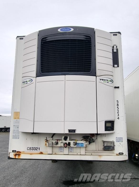 Schmitz Cargobull Trailer Reefer Flower Width & Dual Temp Straight Hűtős félpótkocsik