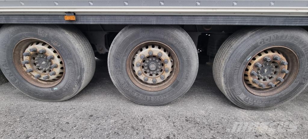 Schmitz Cargobull Trailer Reefer Flower Width & Dual Temp Straight Hűtős félpótkocsik