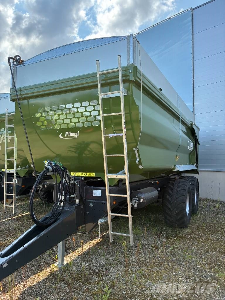 Fliegl TMK 264 Profi Fox Remolques con caja de volteo