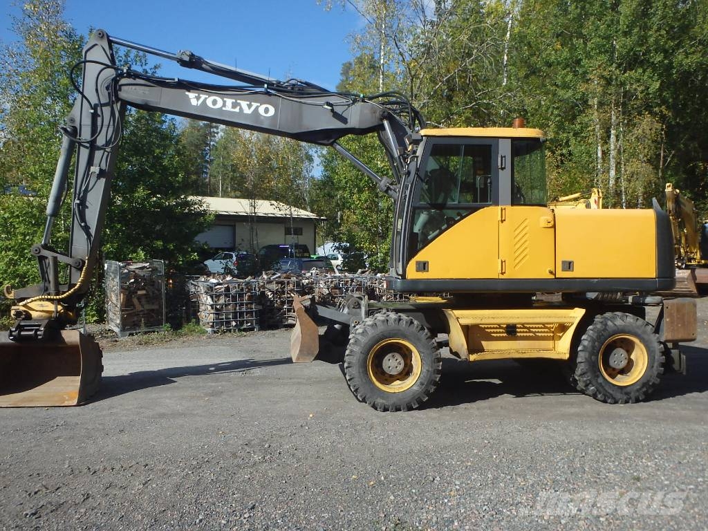 Volvo EW 160 Engconilla Ekskavatori uz riteņiem