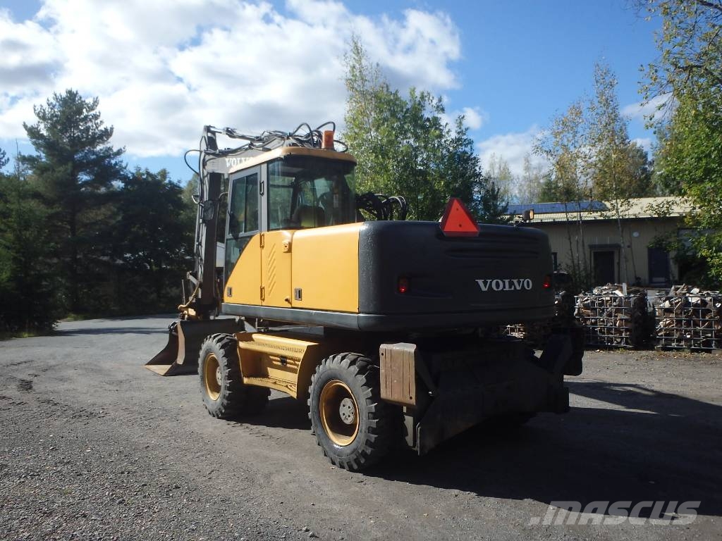 Volvo EW 160 Engconilla Ekskavatori uz riteņiem