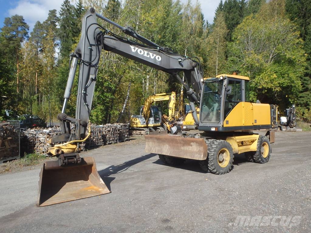 Volvo EW 160 Engconilla Ekskavatori uz riteņiem