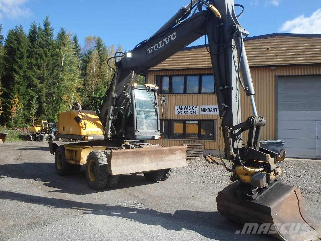 Volvo EW 160 Engconilla Ekskavatori uz riteņiem