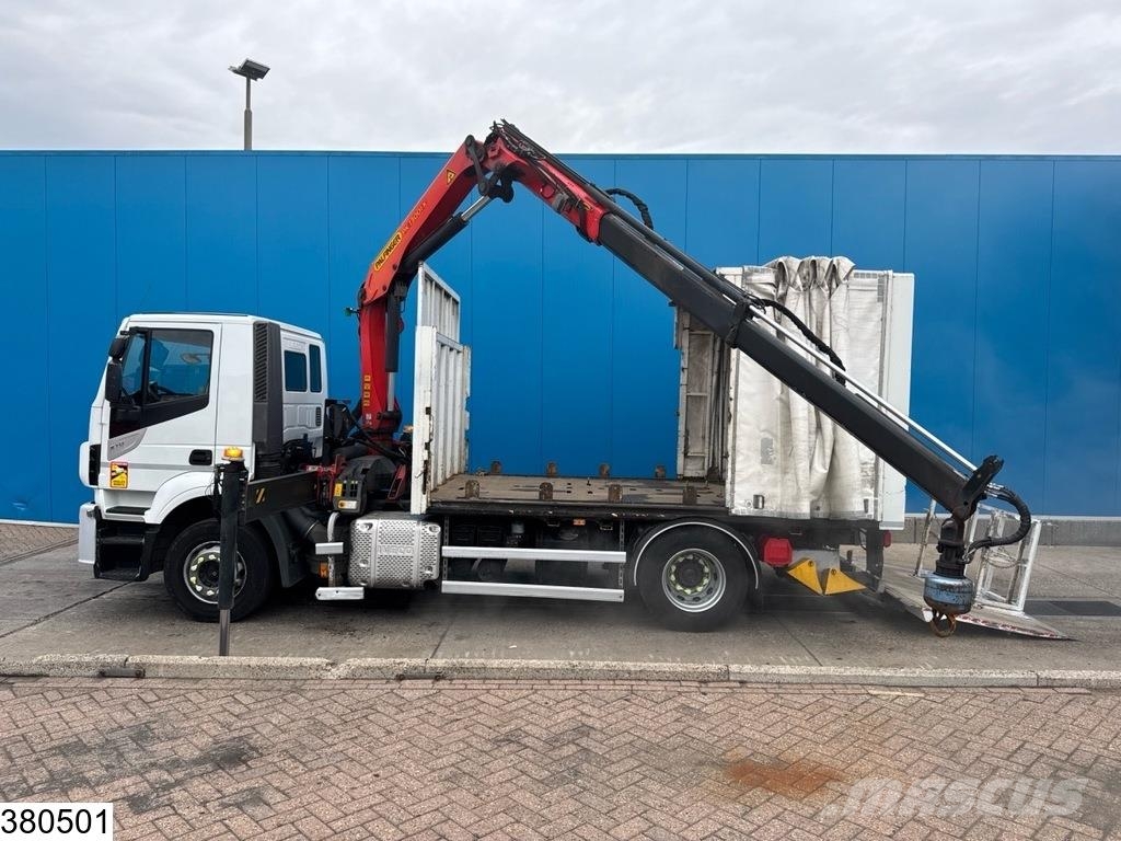 Iveco Stralis 310 EURO 6, Palfinger, Remote, Dhollandia Camioane platforma/prelata