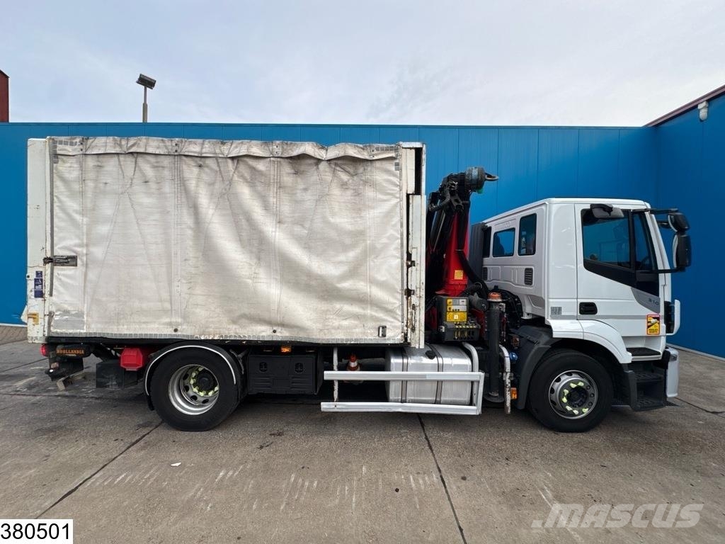 Iveco Stralis 310 EURO 6, Palfinger, Remote, Dhollandia Camioane platforma/prelata