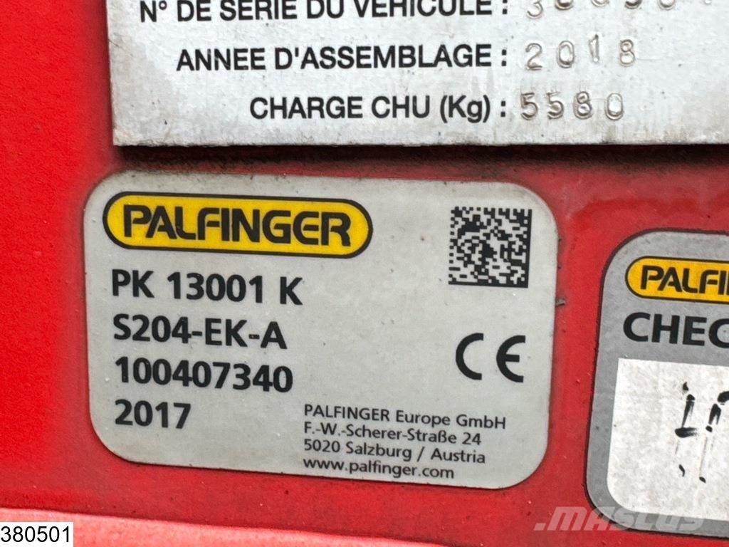 Iveco Stralis 310 EURO 6, Palfinger, Remote, Dhollandia Camioane platforma/prelata