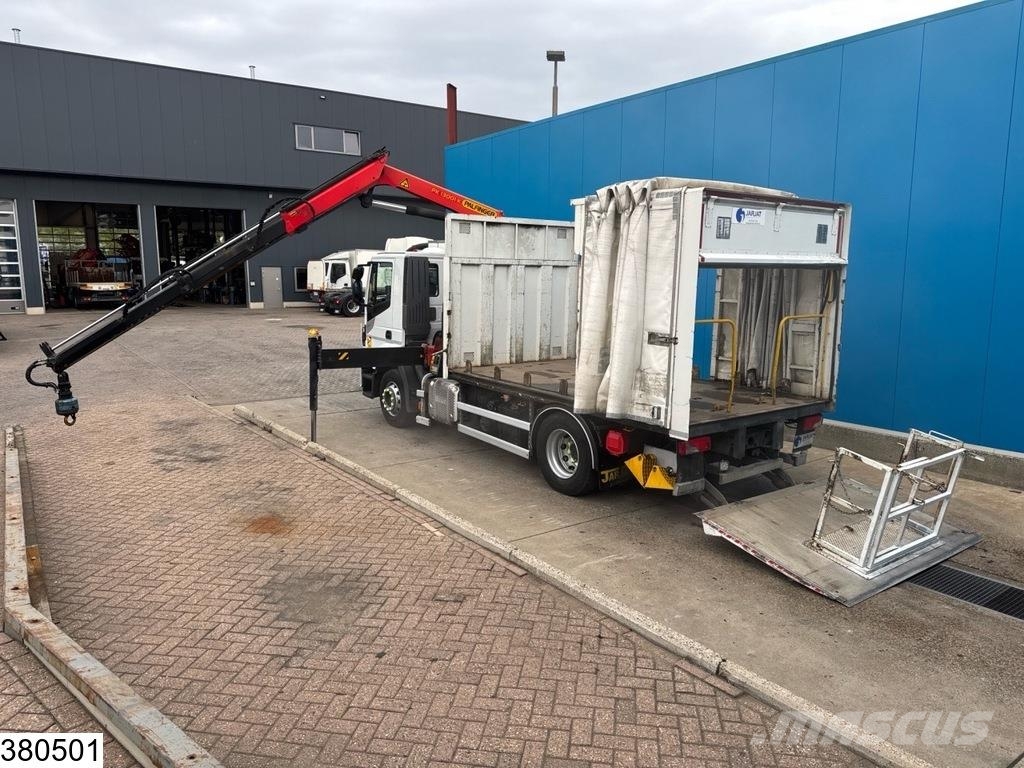 Iveco Stralis 310 EURO 6, Palfinger, Remote, Dhollandia Camioane platforma/prelata
