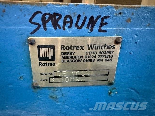 Rotex USED WINCH Plutajući bageri