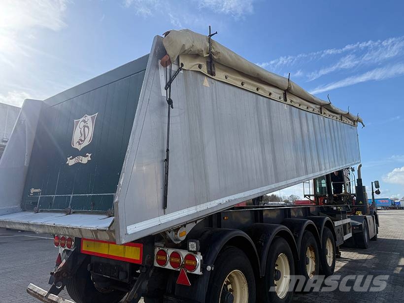 CMT Tipper / Alukastenmulde Kipper 37m3 Semirremolques bañera