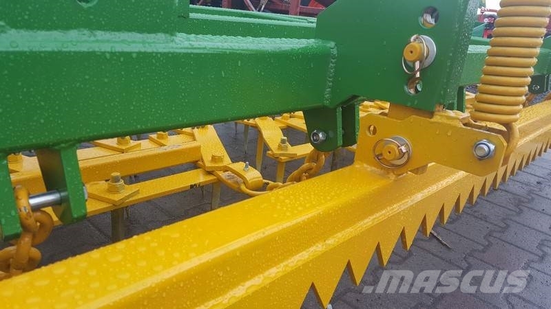 Top-Agro Meadow Heavy tine harrow, 8,5m / 8 poles, 70x12 Grape