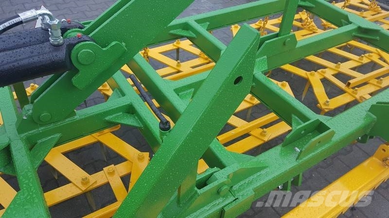Top-Agro Meadow Heavy tine harrow, 8,5m / 8 poles, 70x12 Grape