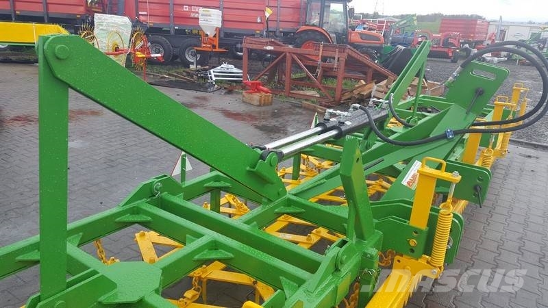 Top-Agro Meadow Heavy tine harrow, 8,5m / 8 poles, 70x12 Grape