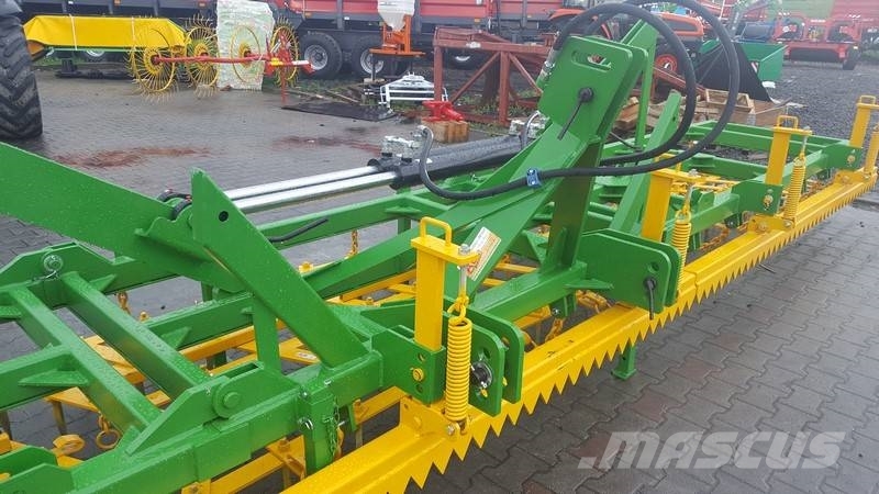 Top-Agro Meadow Heavy tine harrow, 8,5m / 8 poles, 70x12 Grape