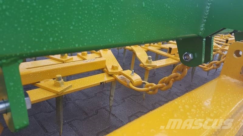 Top-Agro Meadow Heavy tine harrow, 8,5m / 8 poles, 70x12 Grape