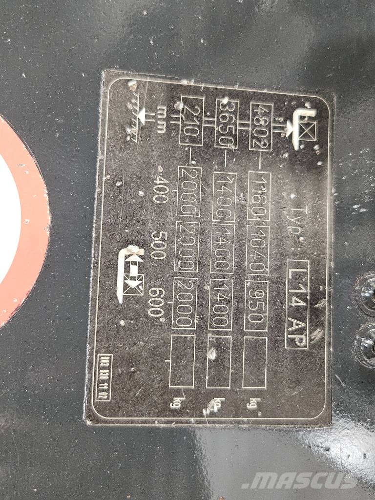 Linde L14AP Savaeigiai rietuvai