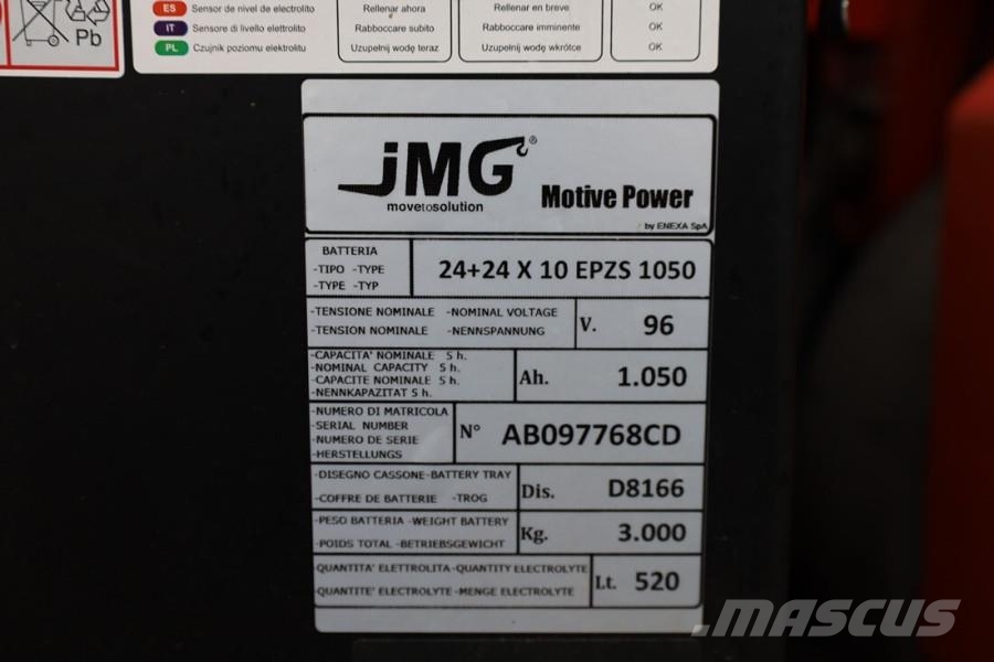 JMG MC250.09FL Valid inspection, *Guarantee! Fully Ele Dieselové vozíky