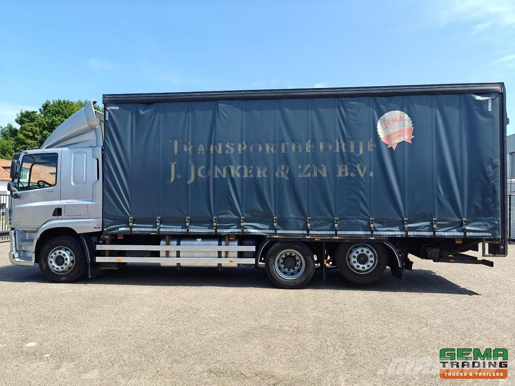 DAF CF 400 FAN 6x2/4 SpaceCab Euro6A - Sliding tarpaul 篷布卡車